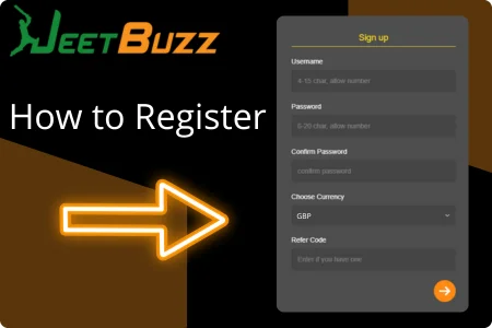 How to Register on JeetBuzz